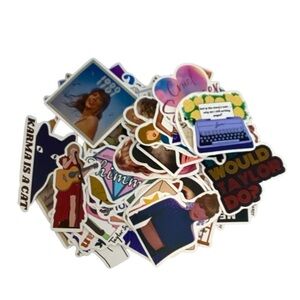 🍄 Taylor Swift Assorted Stickers - Bundle of 100